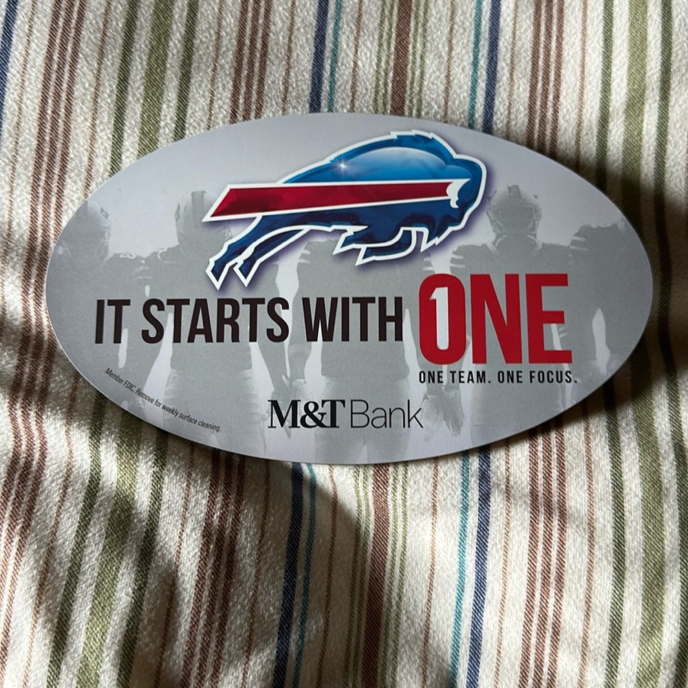 Buffalo Bills It Starts With One Magnet 🦬